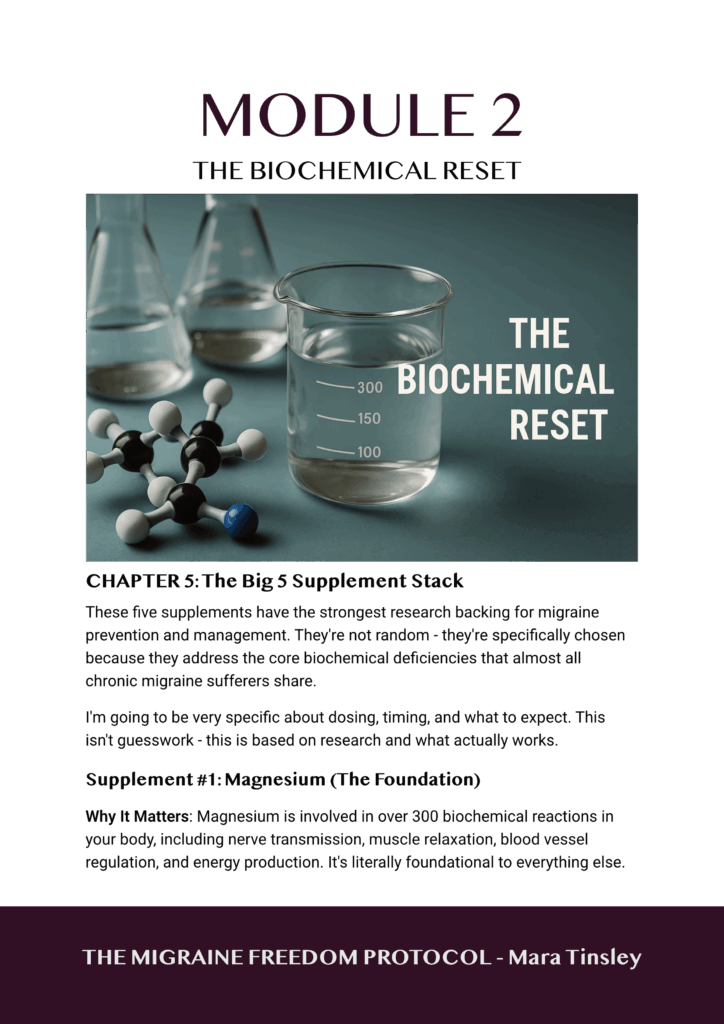 The Migraine Freedom Protocol Module 2