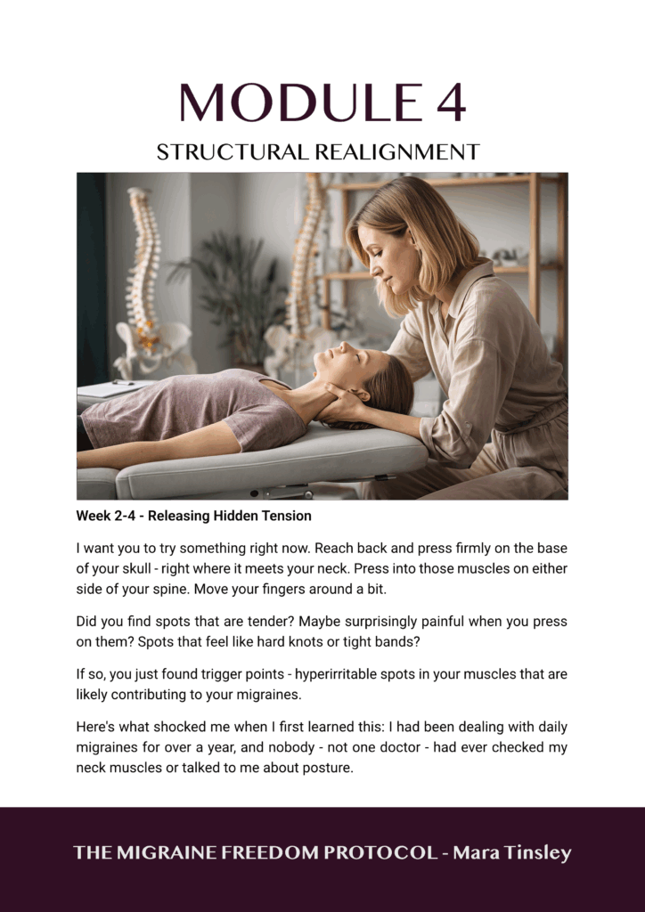 The Migraine Freedom Protocol Module 4